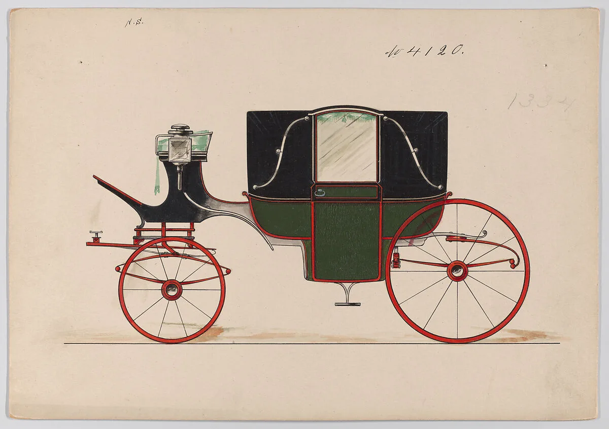 Design for Landau, No. 4120 — Brewster & Co.|Herman Stahmer