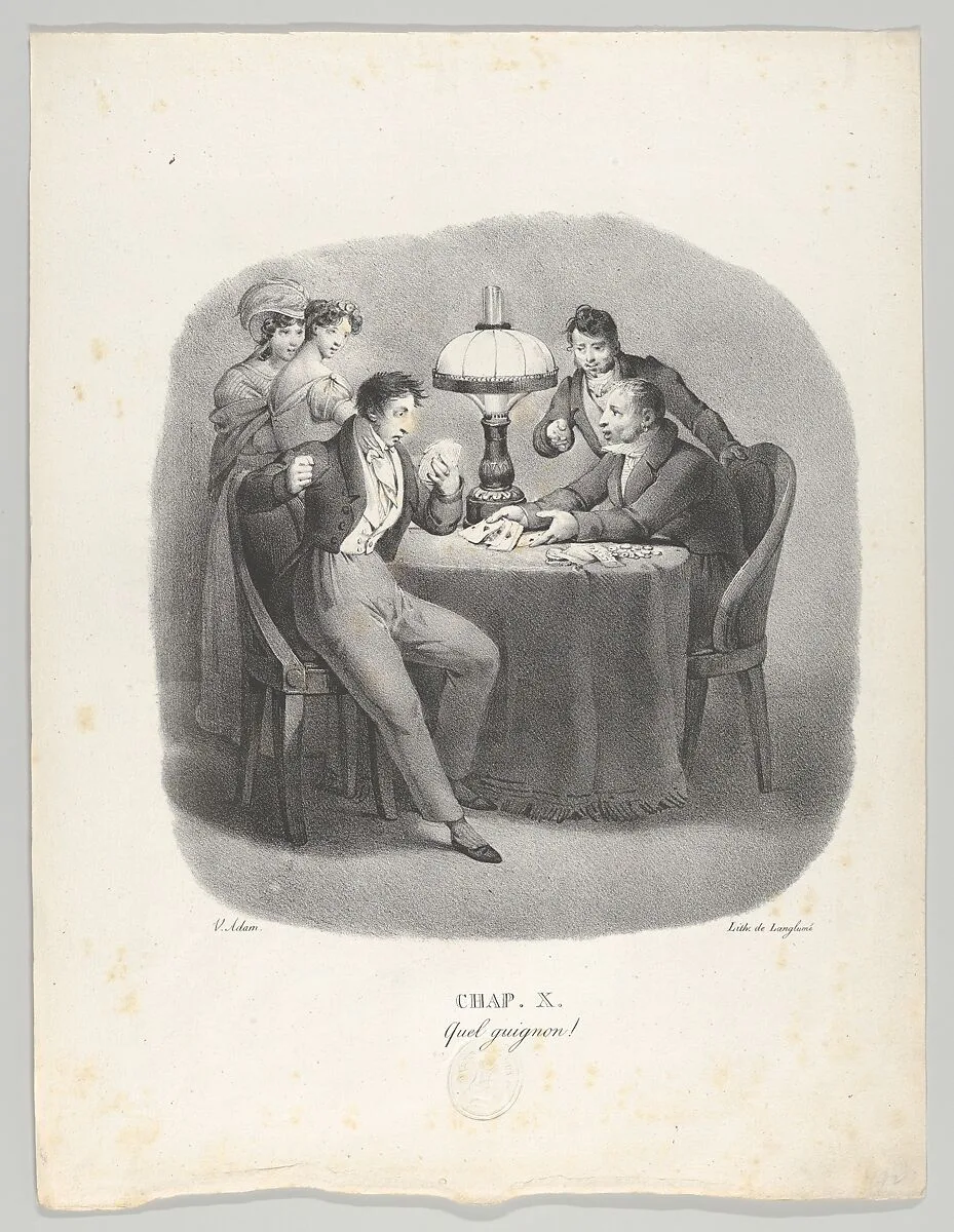 Chap. X: Quel guignon! (What bad luck!) — Langlumé|Sazerac and Duval|Victor Adam