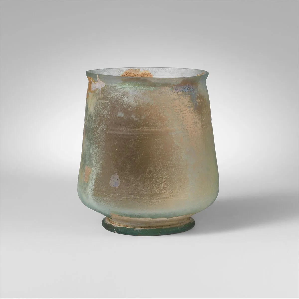 Glass footed beaker — Unknown