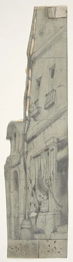 Design for a Stage Set at the Opéra, Paris