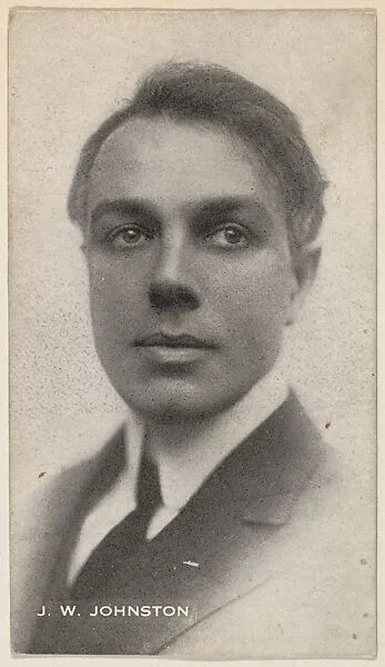J. W. Johnston, from the Black and White Movie Stars series (D1), issued by the E. H. Koester Baking Company — E. H. Koester Baking Company, Baltimore