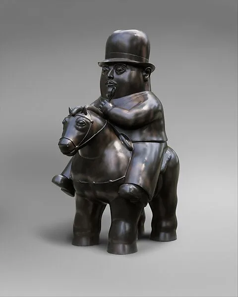 Man on Horseback — Fernando Botero