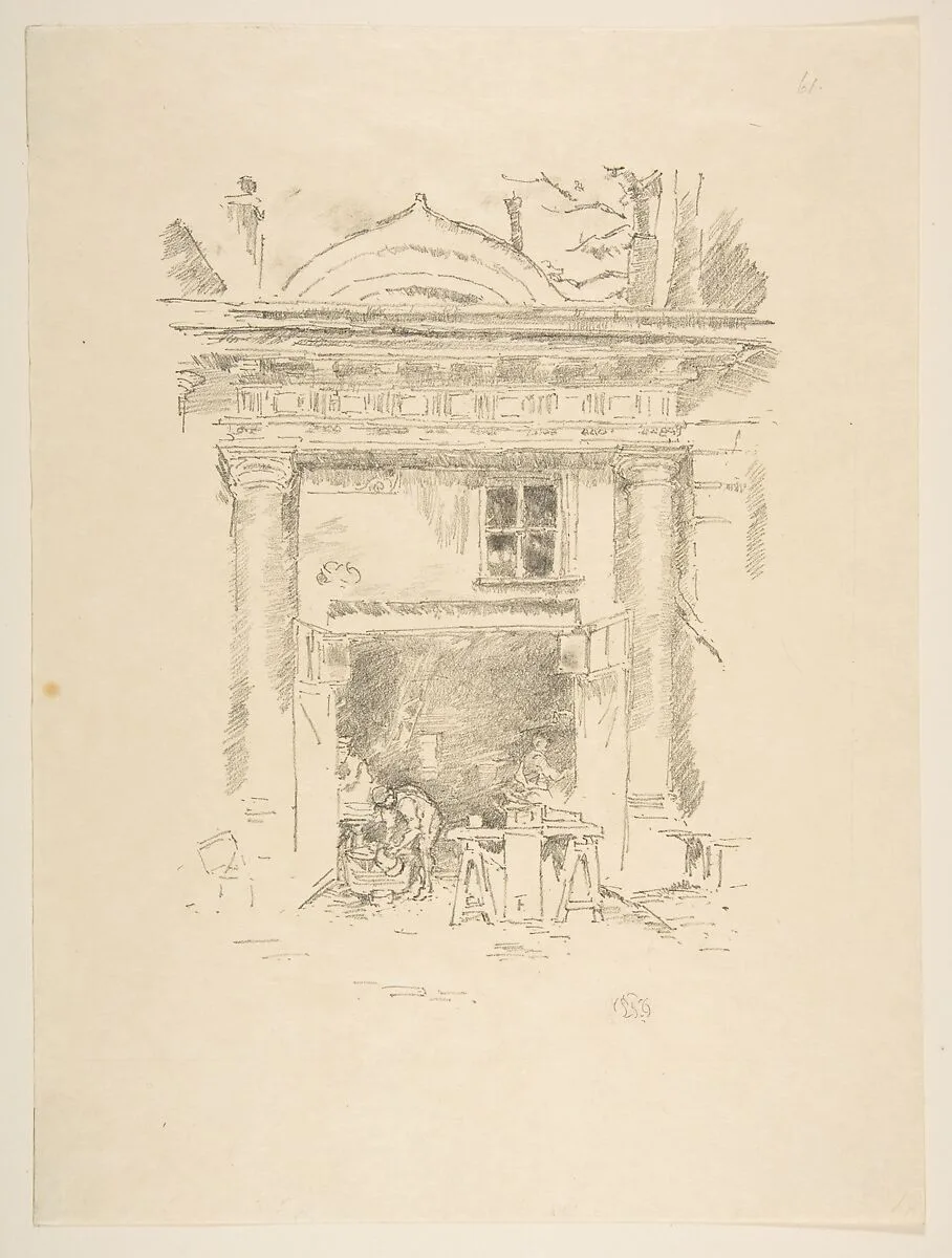 The Whitesmiths: Impasse de Carmélites — James McNeill Whistler