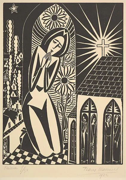 Supplication (Priére) — Frans Masereel