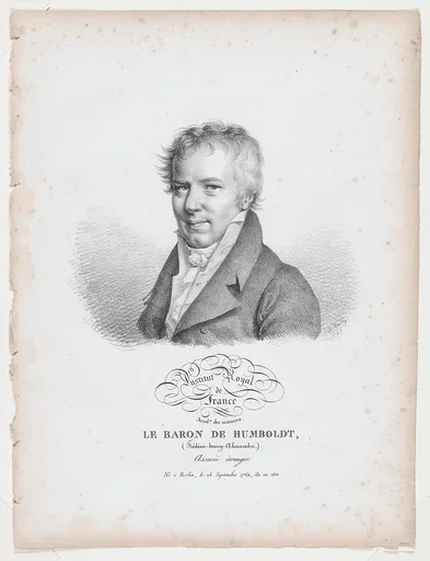 Portrait of Le Baron de Humboldt
