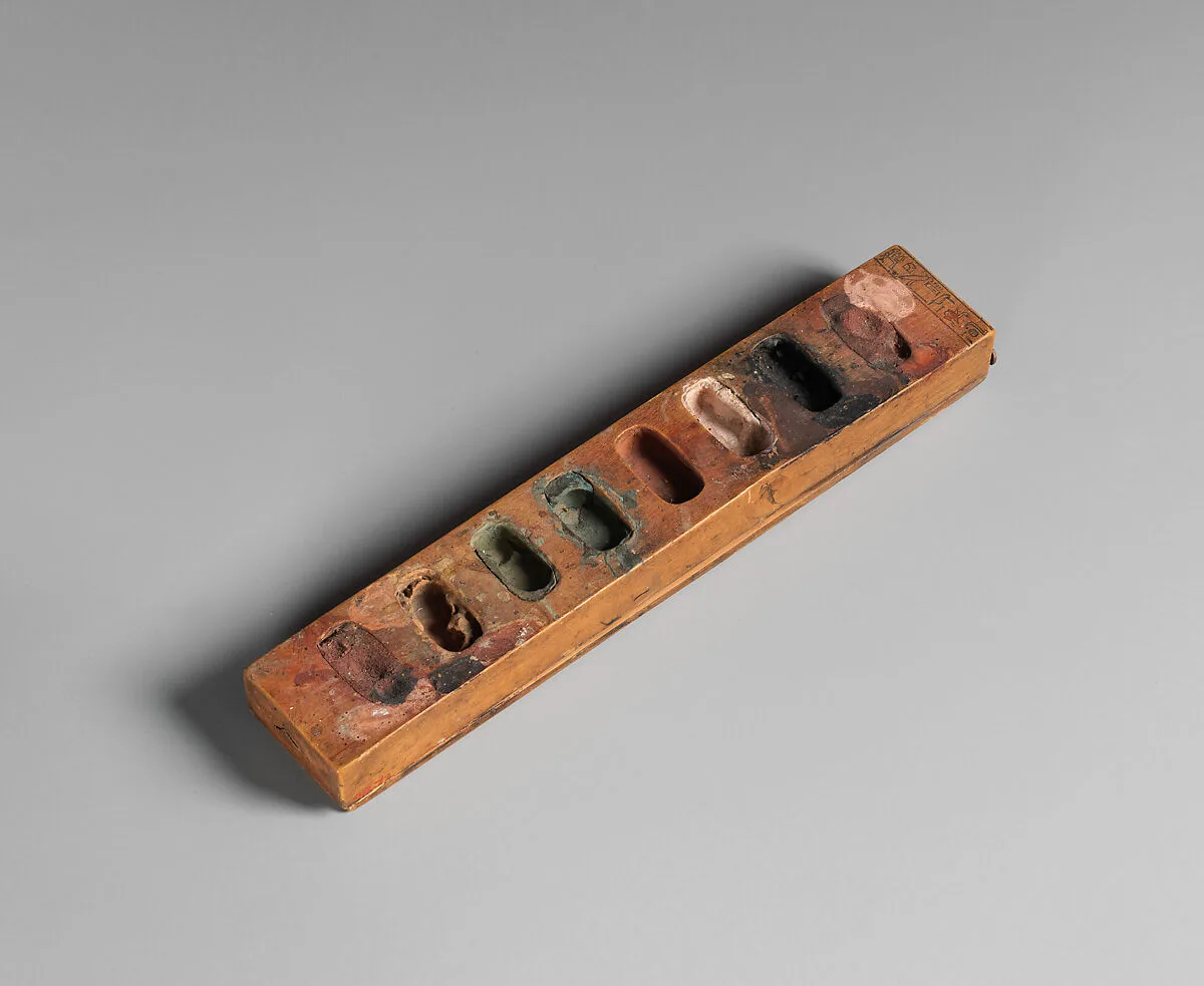 Palette for painting of Vizier Amenemopet — Unknown