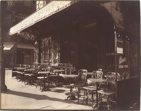 Café, Avenue de la Grande-Armée — Eugène Atget
