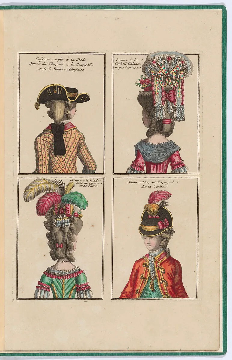 La Parure des Dames, Plate 7 — Mondhare et Jean