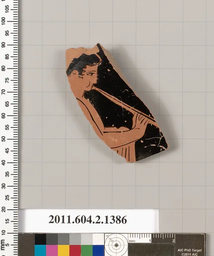 Terracotta fragment of a skyphos (deep drinking cup)