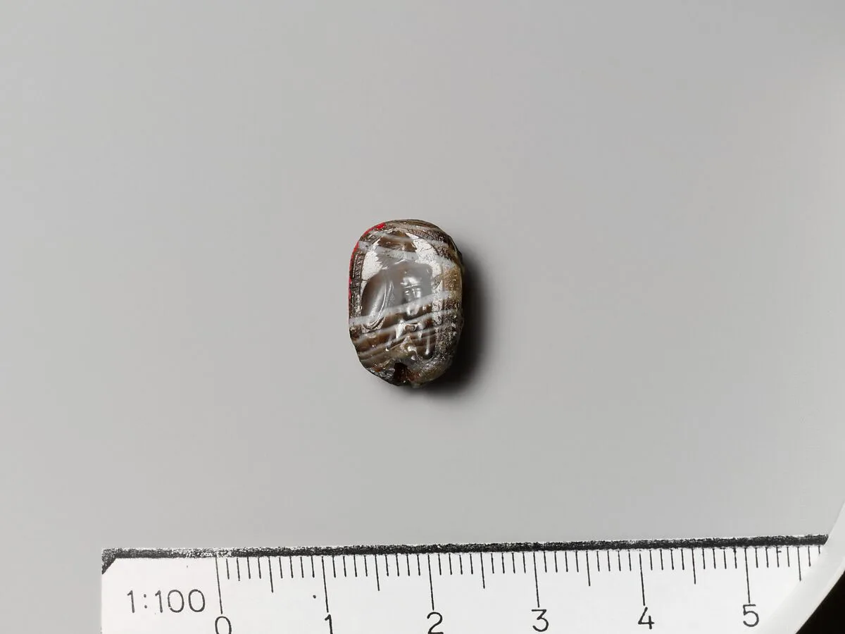 Agate scarab — Unknown