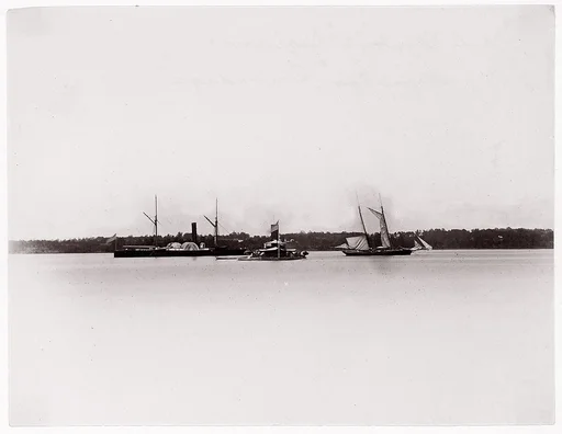 [U.S.S. Onondaga on James River, Virginia]