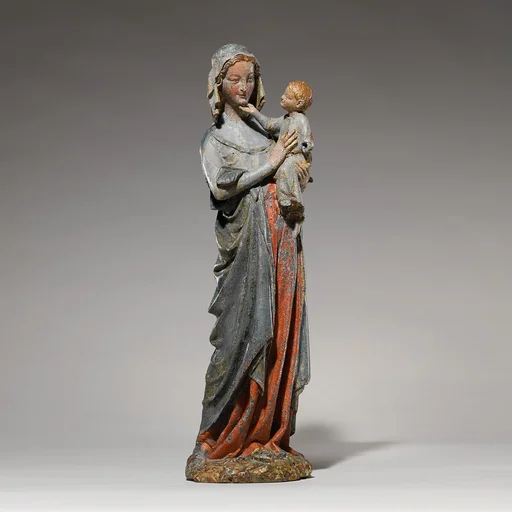 Devotional Statuette of the Virgin and Child
