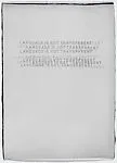 Language is Not Transparent — Mel Bochner