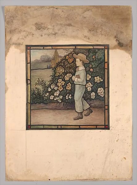 Design for window — Louis C. Tiffany|Tiffany Studios|Tiffany Glass Company|Tiffany Glass and Decorating Company