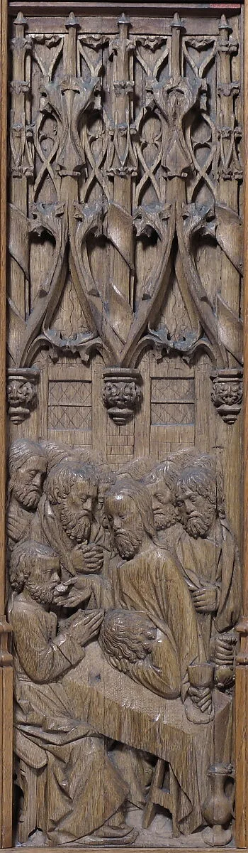 Panel with the Last Supper — Unknown