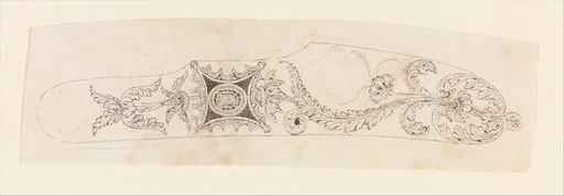 Design for the Decoration of the Side Plate of a Firearm