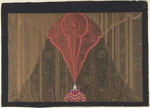 Stage set design for "Spanish Scene," George White's Scandals, New York, 1926