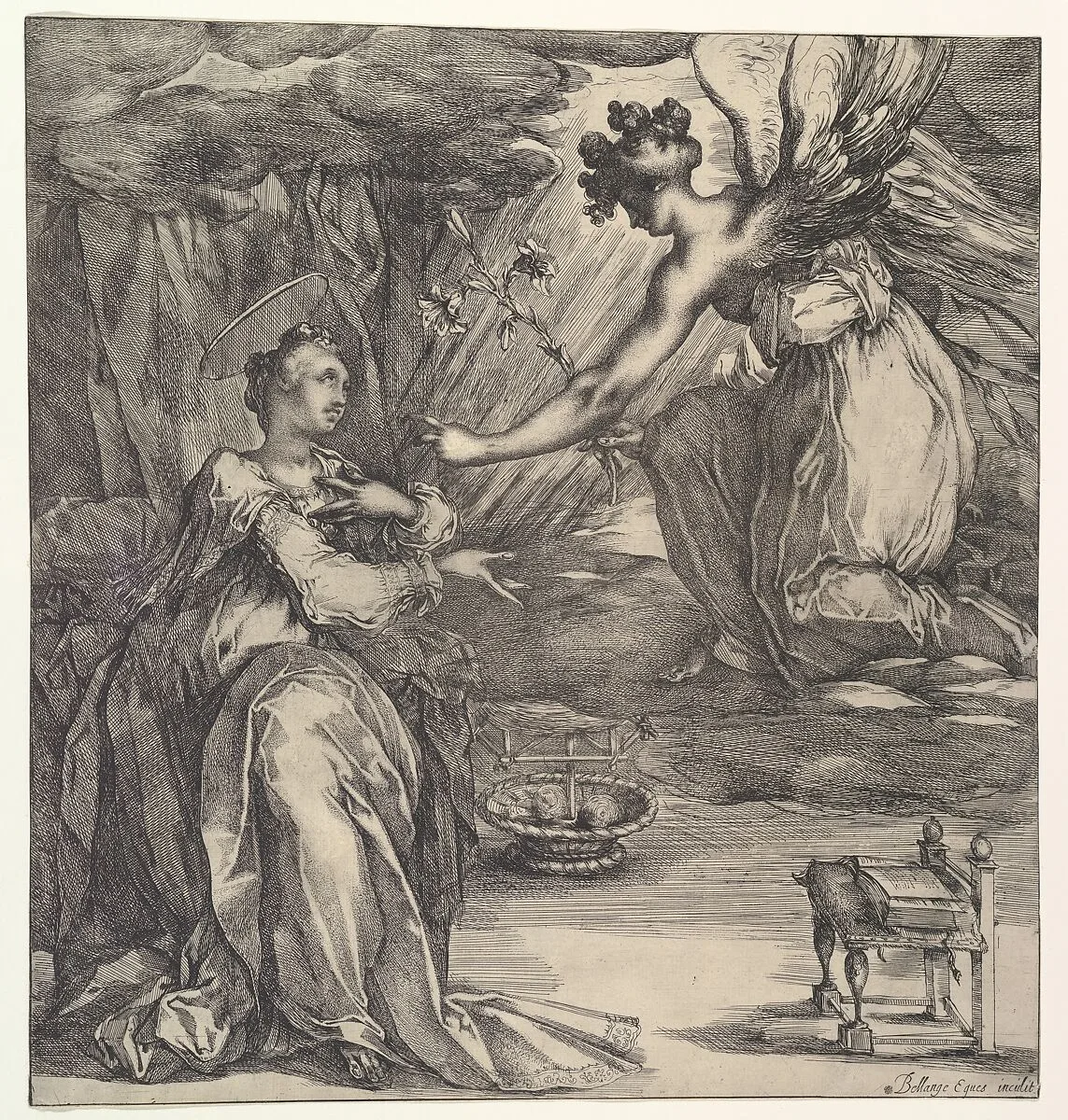 The Annunciation — Jacques Bellange