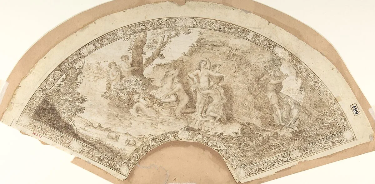 Fan — Anonymous, Italian, 19th century