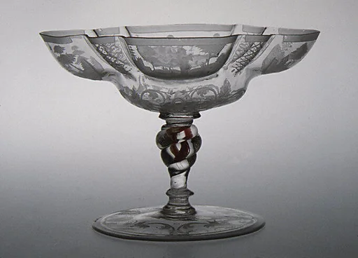 Sweetmeat glass