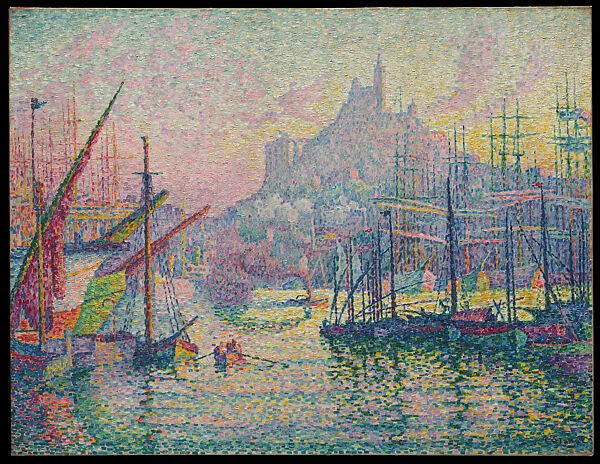 Notre-Dame-de-la-Garde (La Bonne-Mère), Marseilles — Paul Signac