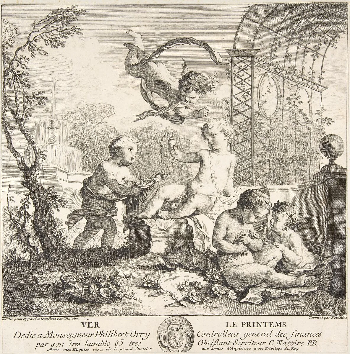 Spring — Charles Joseph Natoire