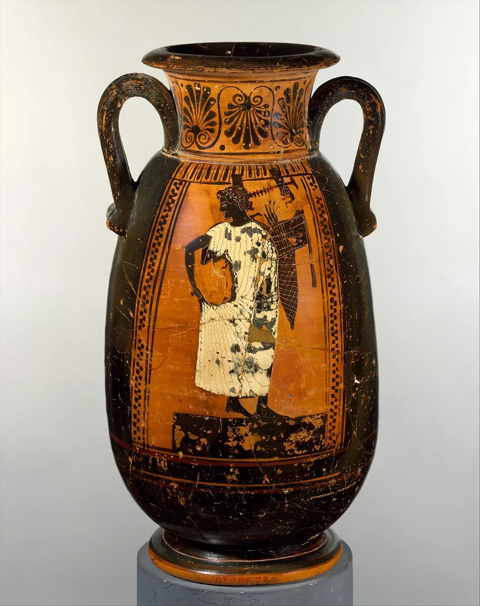 Terracotta neck-pelike (wine jar) — Unknown