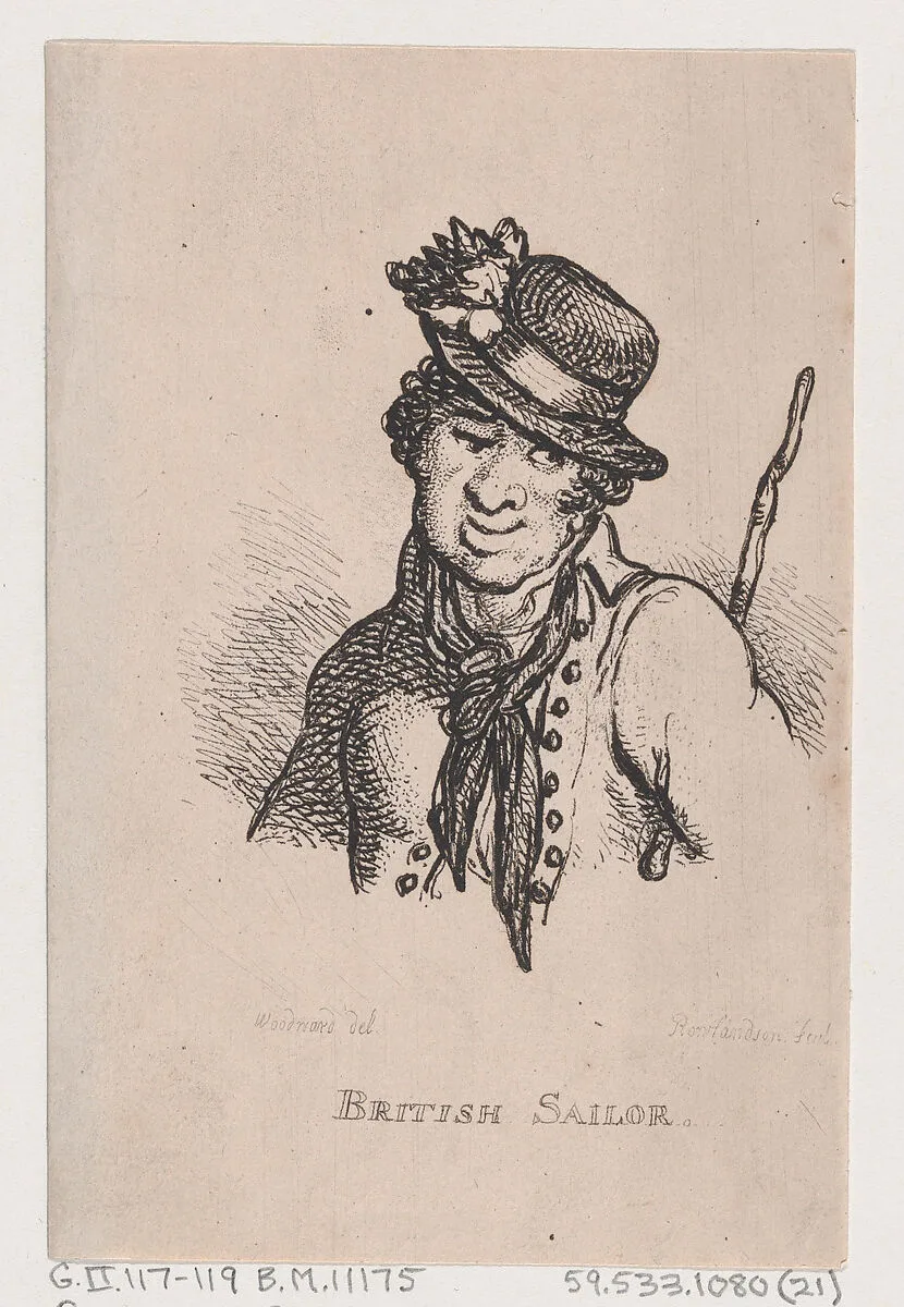 British Sailor — Thomas Rowlandson|Thomas Tegg|George Murgatroyd Woodward