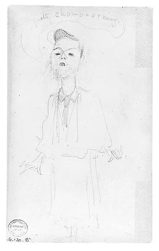 Caricature of a Man