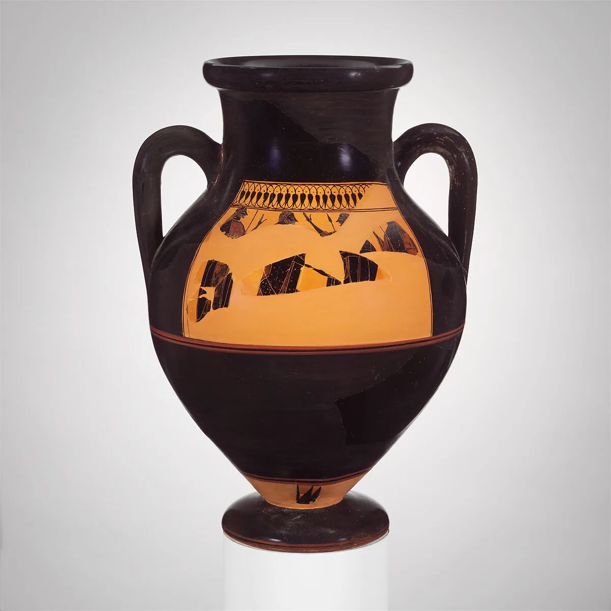 Terracotta amphora (jar) — Affecter