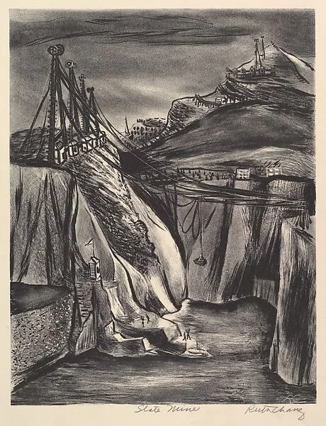 Slate Mine — Ruth Chaney|WPA