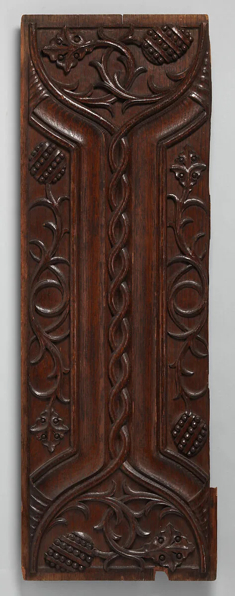 Decorative paneling from the Palace of Westminster — Augustus Welby Northmore Pugin