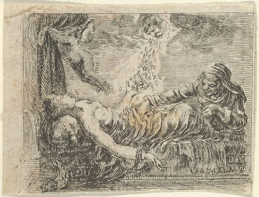 Jupiter and Danaë, from 'Game of Mythology' (Jeu de la Mythologie)