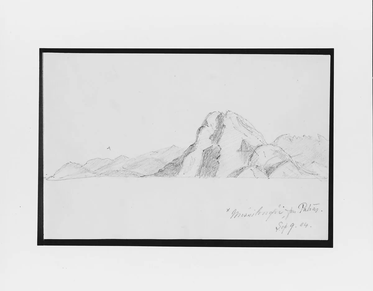 Missilonghi from Patras (from Sketchbook) — Mary Newbold Sargent