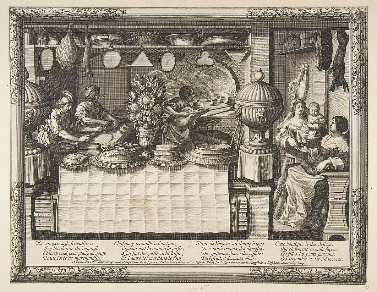 Pastry Shop — Abraham Bosse|Melchior Tavernier