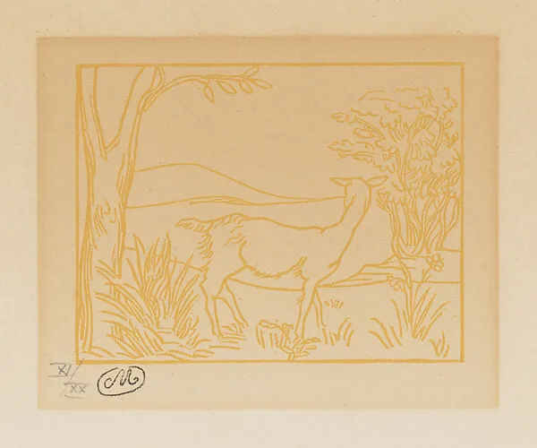 Goat in a Landscape — Philippe Gonin|Aristide Maillol