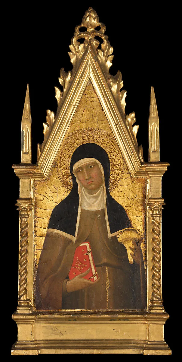 Saint Clare — Lippo Memmi (Filippo di Memmo)