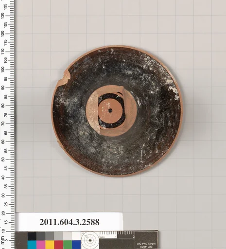Terracotta fragment of a Little Master cup (drinking cup)