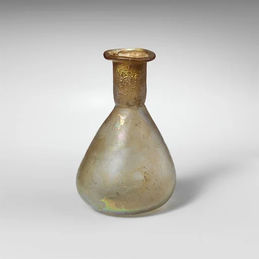 Glass perfume bottle