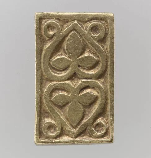 Gold Slide for a Belt or Strap