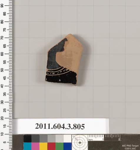 Terracotta fragment of a lekythos (oil flask)