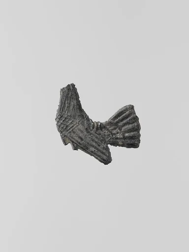 Lead figure of a rooster