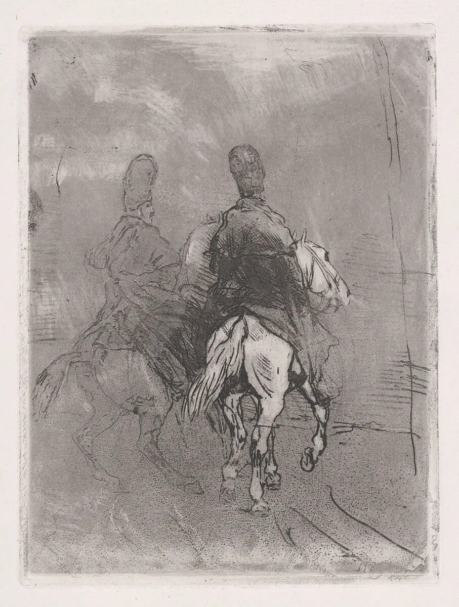 Mounted Cossacks — John-Lewis Brown