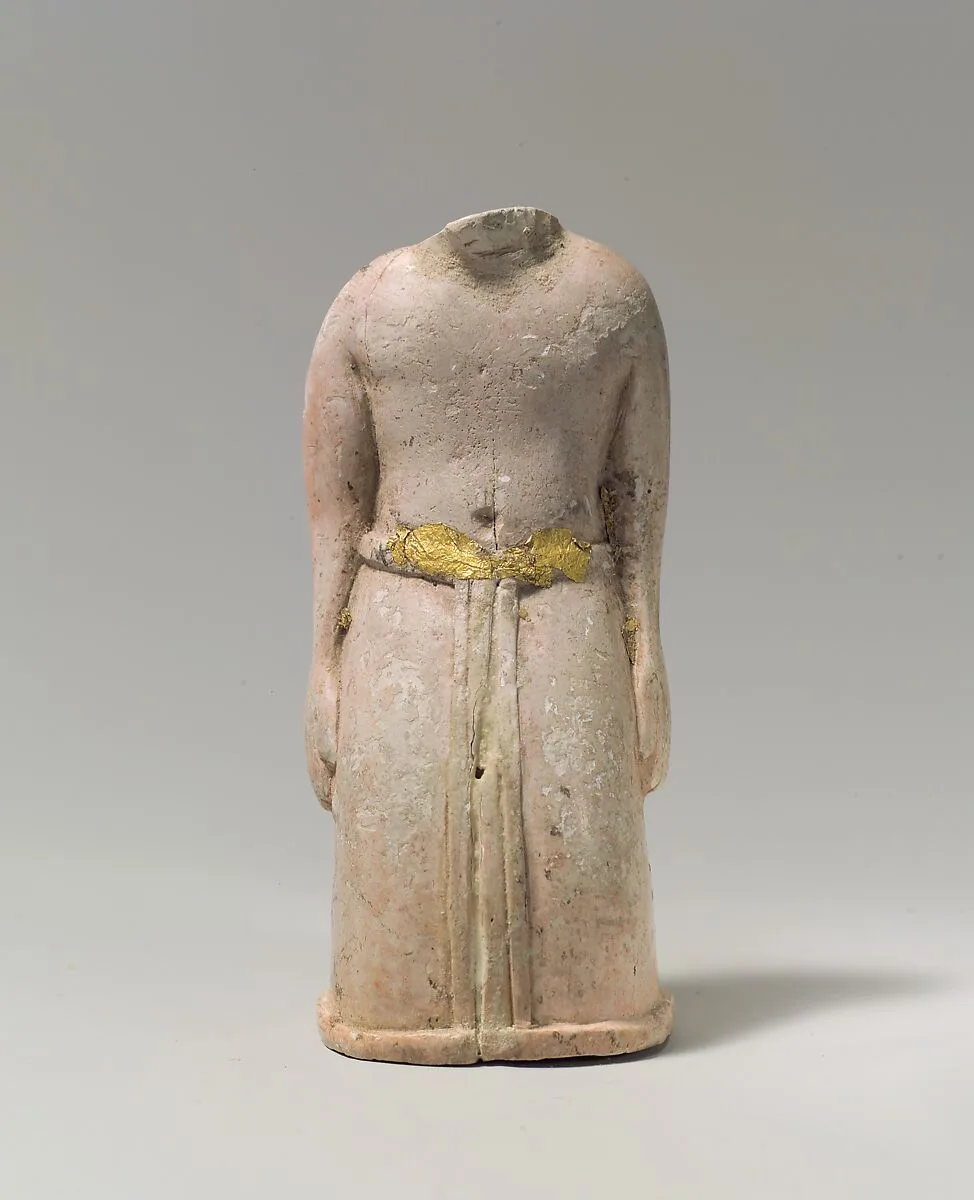 Furniture element: kneeling male figure — Unknown