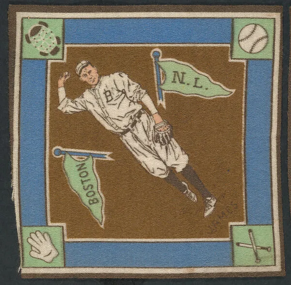 Bill James, Boston, National League from Baseball Players Felt Blanket series (B18) — Unknown