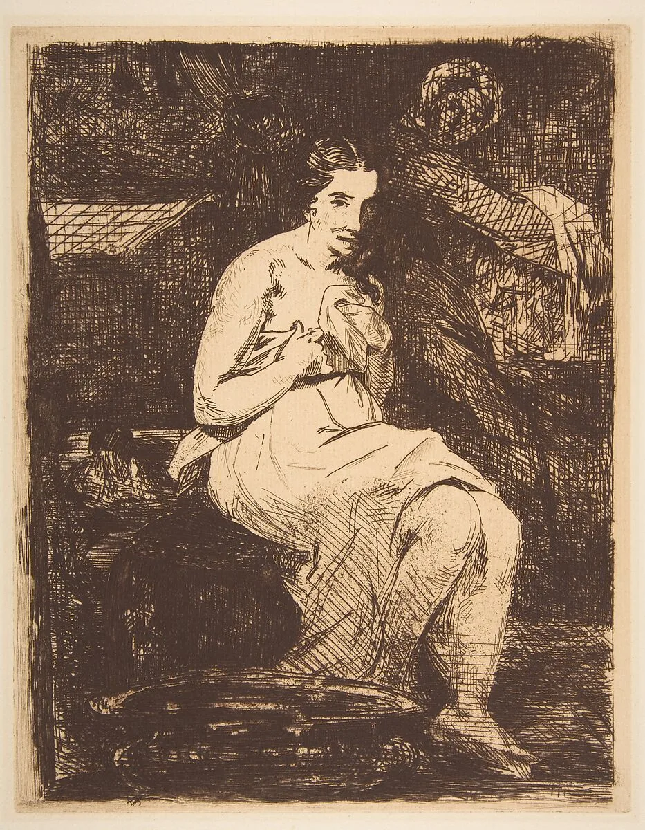 The Toilette — Edouard Manet