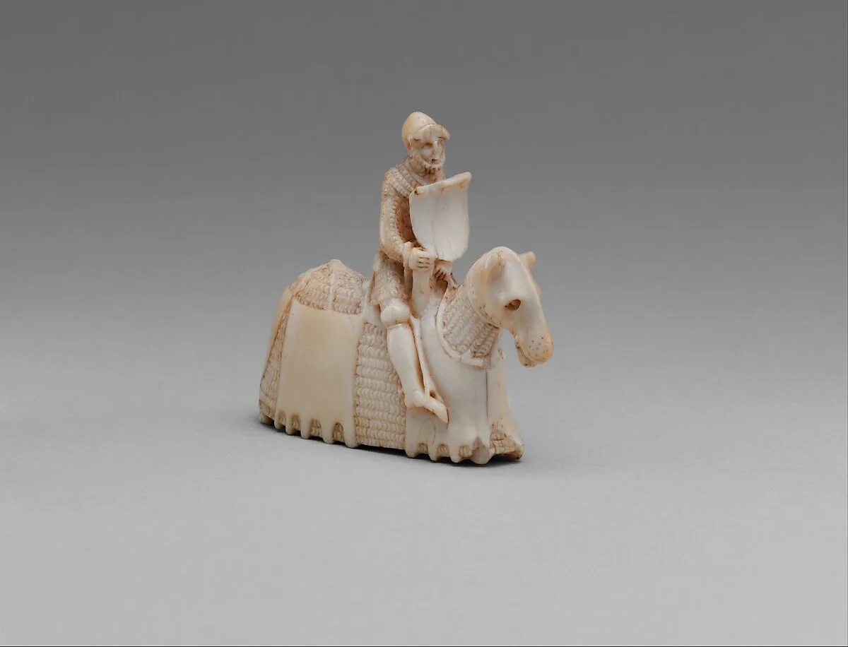 Chess Piece in the Form of a Knight — Unknown