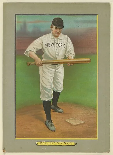 Willie Keeler, Outfielder, New York Giants (National League), from Turkey Red Cabinets (T3) — American Tobacco Company