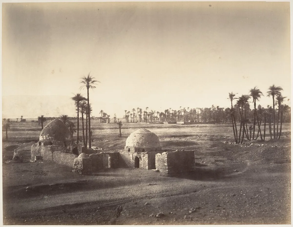 Vue de la Plaine de Thèbes prise du temple de Karnac — Gustave Le Gray