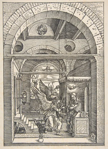 The Annunciation, from "The Life of the Virgin"